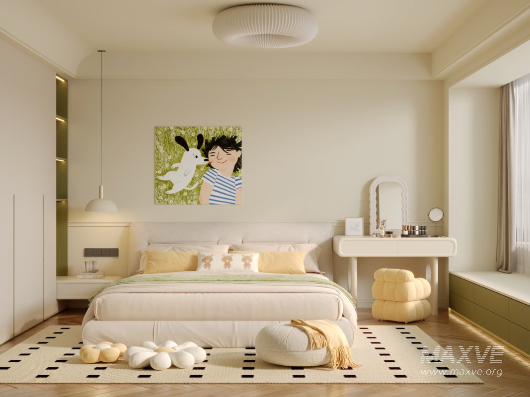 Modern bedroom - Image 1