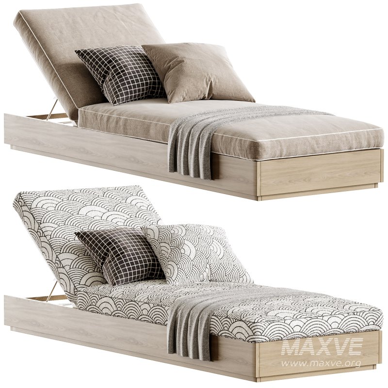 Hayman Teak Double Sun Lounge - Image 6