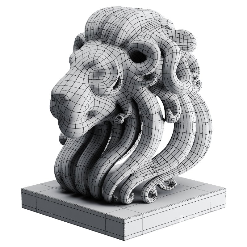 Lion Statue - Image 1