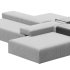 CINDER BLOCK modular sofa design Luca Nichetto Combination 07 - Thumbnail 1