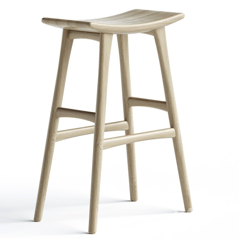 Ethnicraft Osso Stool - Image 1