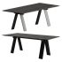 Trave Square Dining Table by Branca Lisboa - Thumbnail 7