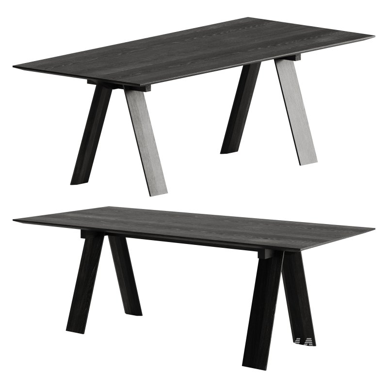 Trave Square Dining Table by Branca Lisboa - Image 7