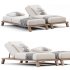 Blain Sun Loungers By Divanoloungeusa - Thumbnail 1