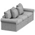 HARLANDA Sleeper sofa, Ljungen medium gray IKEA - Thumbnail 2