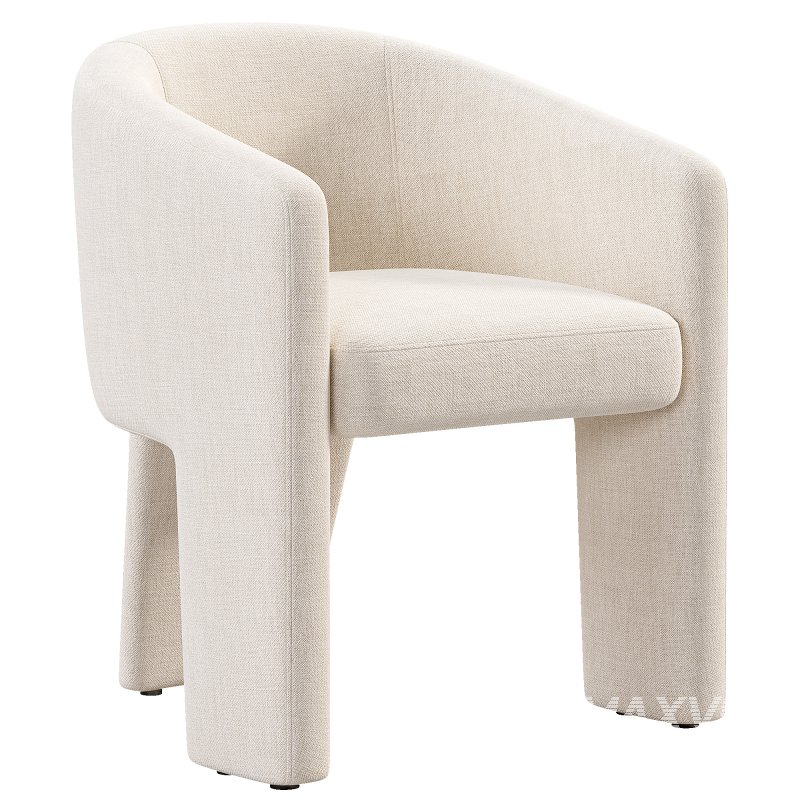 Edenton Upholstered Back Arm Chair - Image 4