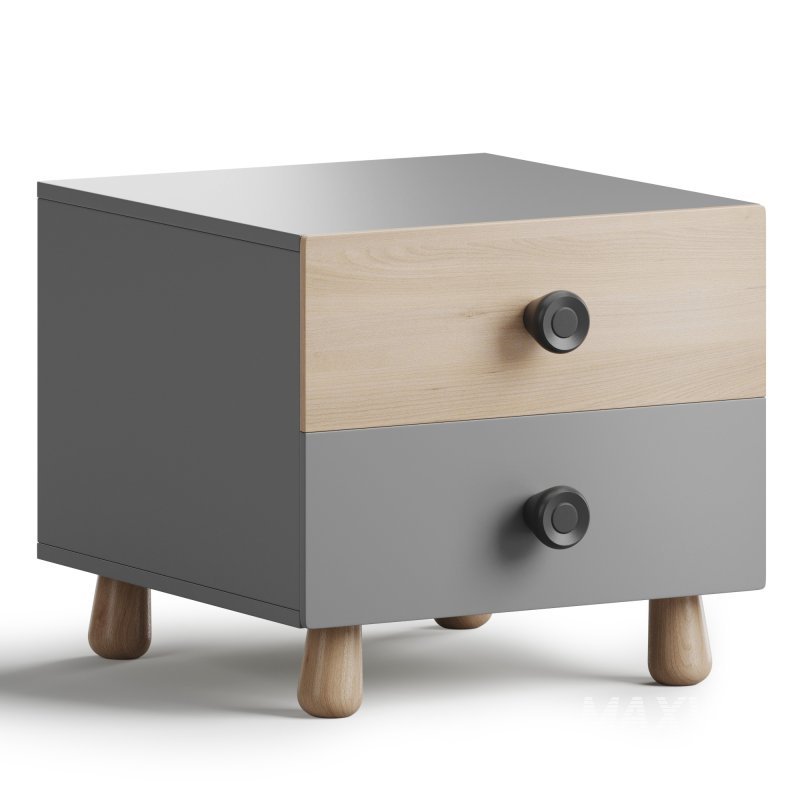 Bedside Table with a Door - Image 4