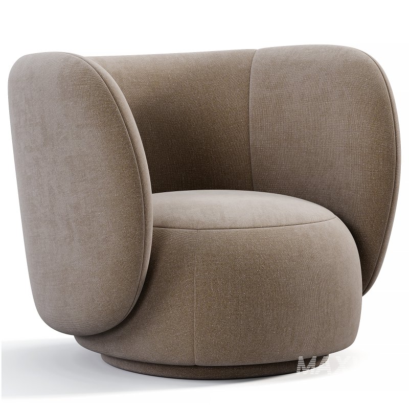 Rico Lounge Chair With Swivel Base - Image 5