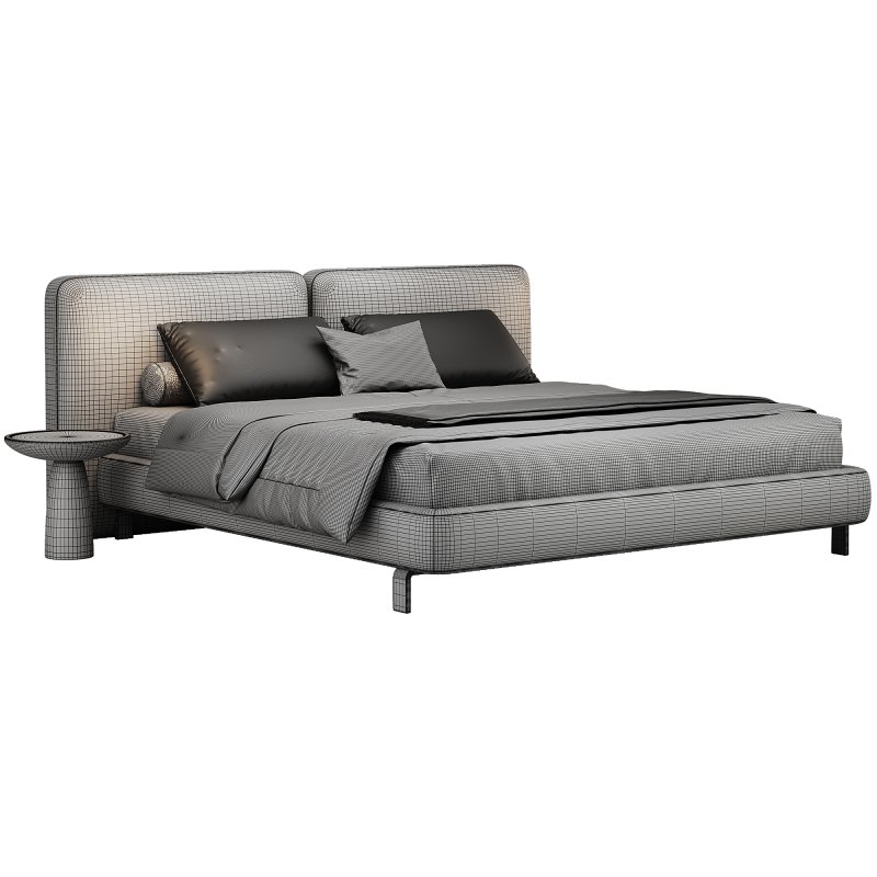Tatlin-Cover Bed 180 By Minotti - Image 5