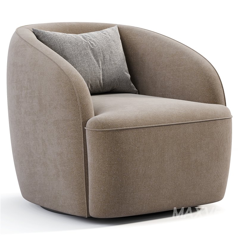 Alma Swivel Lounge Chair - Image 4