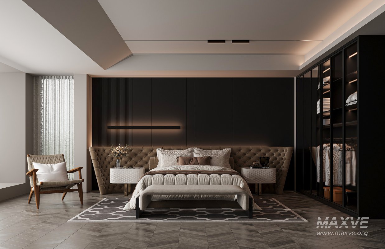 Modern bedroom - Image 1