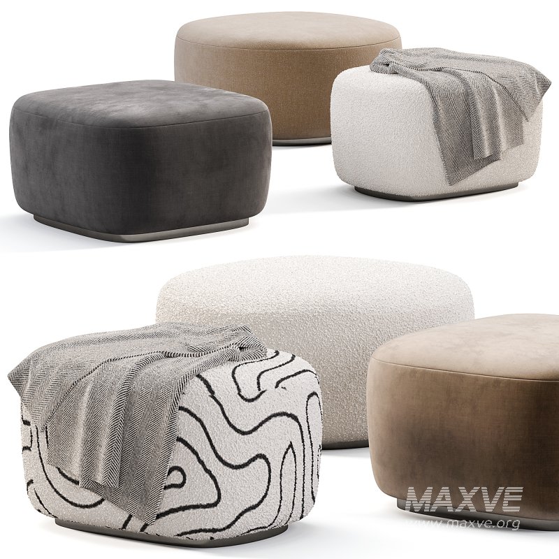 JB Rectangular Ottoman - Image 1