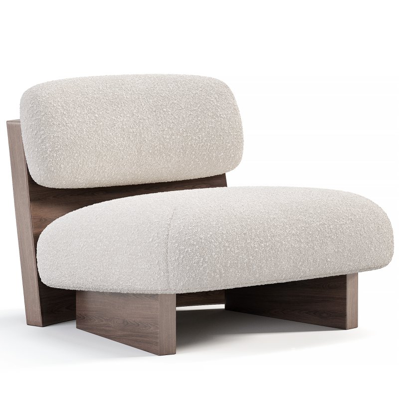 Jia Chair And Ottoman - Image 2