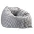 Hartford Corduroy Refillable Classic Bean Bag - Thumbnail 6