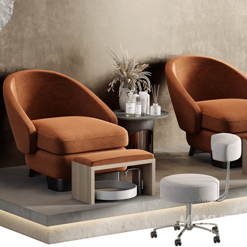 Pedicure area in the beauty salon 06 - Image 5