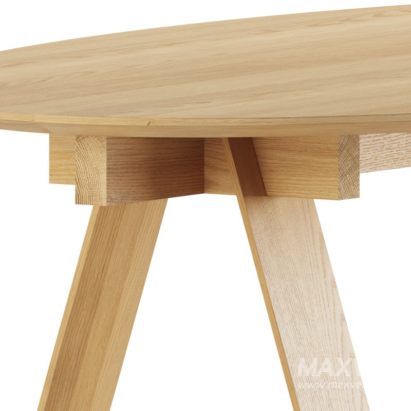 Trave Oval Dining Table by Branca Lisboa - Image 10