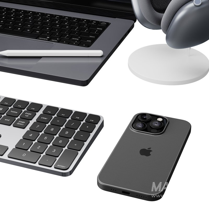 Set of Apple equipment 01 - Image 4