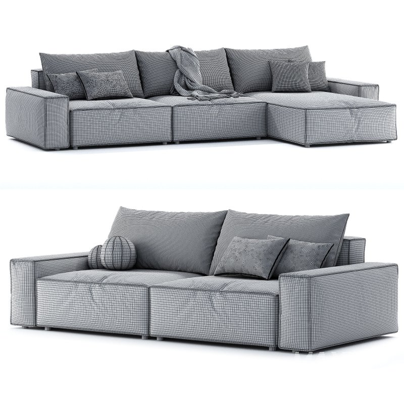 Casa Chaise Lounge Sofa - Image 7