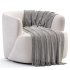 Pelton Swivel Chair By Brownandbeam - Thumbnail 3