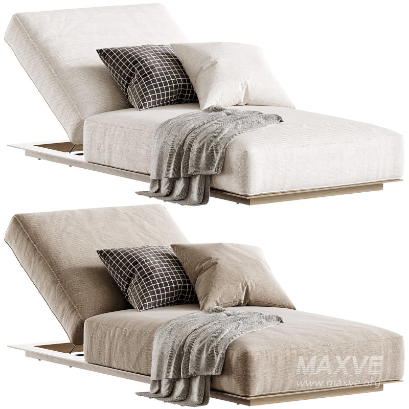 Santorini Outdoor Sun Lounge - Image 2