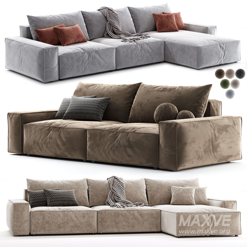 Casa Chaise Lounge Sofa - Image 3