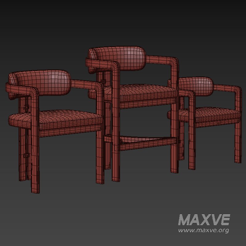 Curved Walnut Bar Stool - Image 5