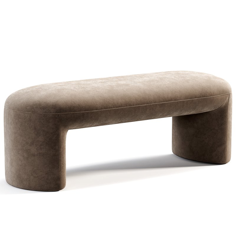 Mira Bench Pouf By Trithouse - Image 4