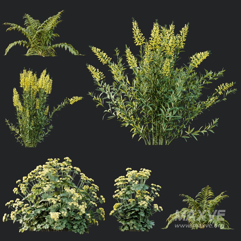 ntal form with architectural realism, ideal for photorealistic renders and naturalistic environments. - Image 12