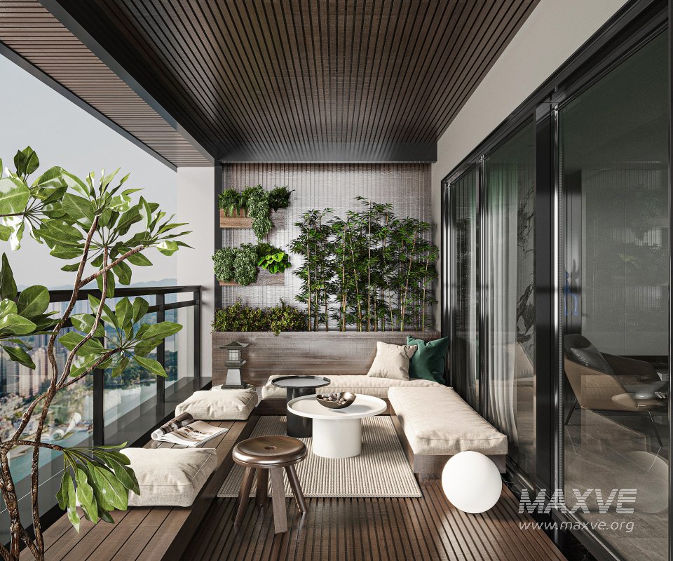 Modern balcony - Image 1