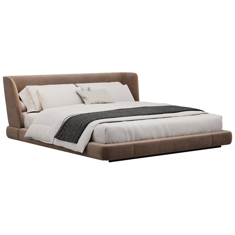 Reeves Double Bed By Minotti - Image 5