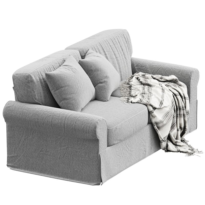 Buchanan Roll Arm Slipcovered Sofa 2 seater - Image 1