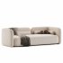 Scandinavian style velvet sofa - Thumbnail 2