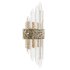 Sconce glass transparent gold 62GDW-920-500CH - Thumbnail 5