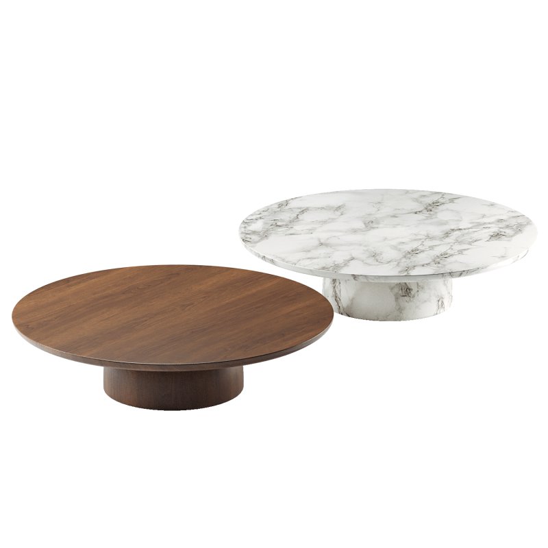 Cupola Carved Round Coffee Table - Image 5