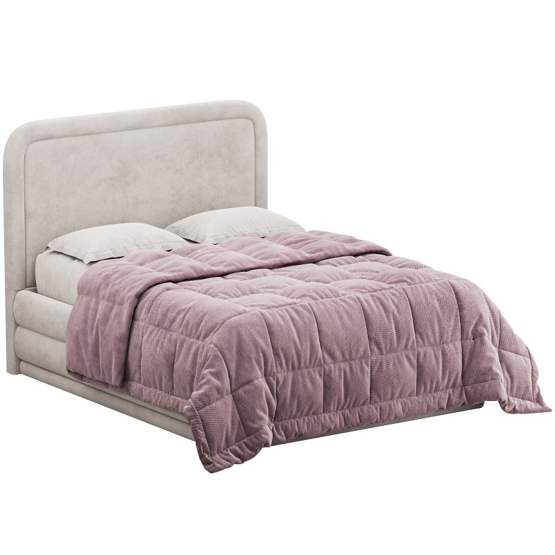 BRIELA VELVET BED - Image 1