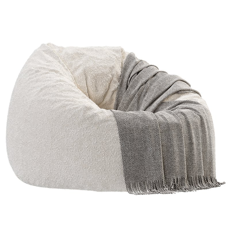 Hartford Corduroy Refillable Classic Bean Bag - Image 2