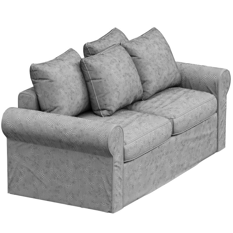 HARLANDA Sleeper sofa, Ljungen medium gray IKEA - Image 2