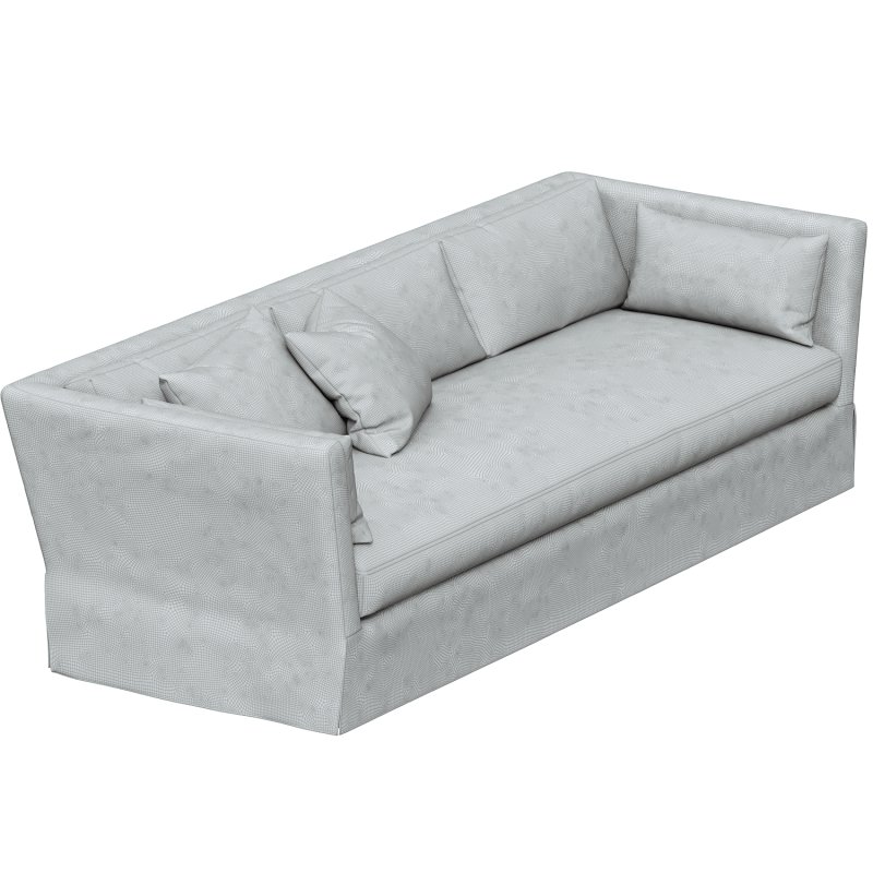 BELGIAN SHELTER ARM SLIPCOVERED 9Luxe SOFA - Image 2