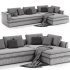 Sofa rinconera grande Tribeca - Thumbnail 7