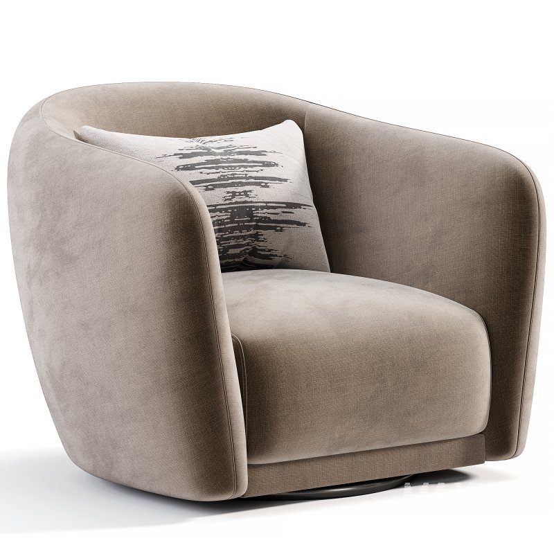 Addie Swivel Armchair - Image 2