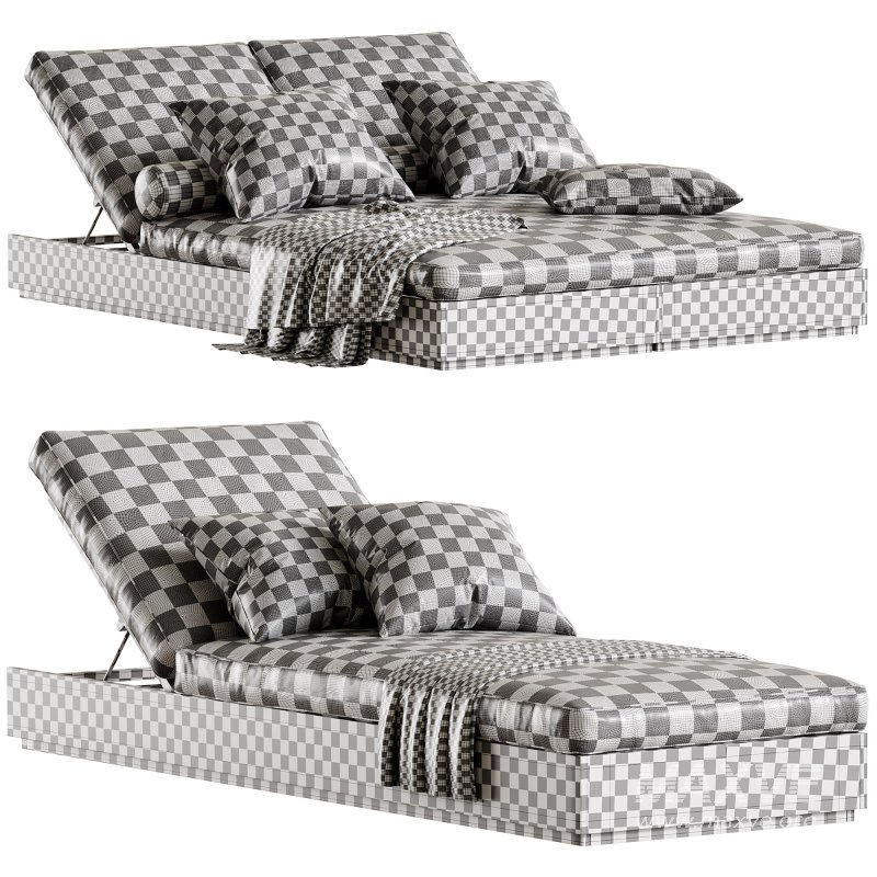 Hayman Teak Double Sun Lounge - Image 9