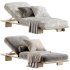 Vondom Milos Sun Lounger - Thumbnail 1