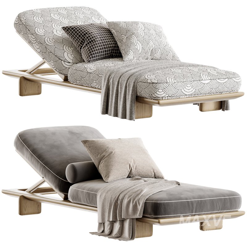 Vondom Milos Sun Lounger - Image 1