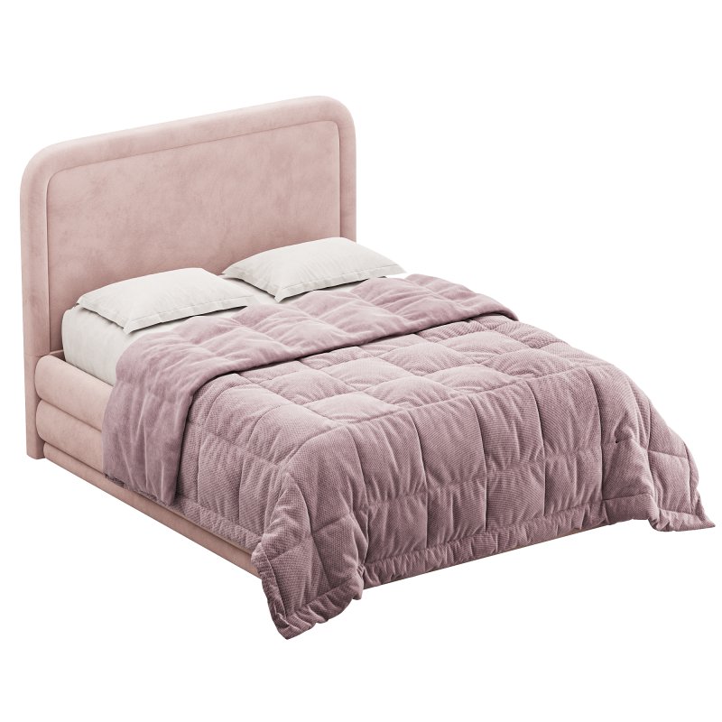 BRIELA VELVET BED - Image 3