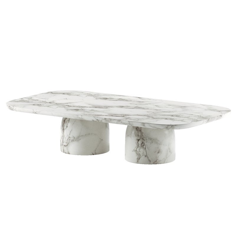 Cupola Carved Coffee Table - Image 2