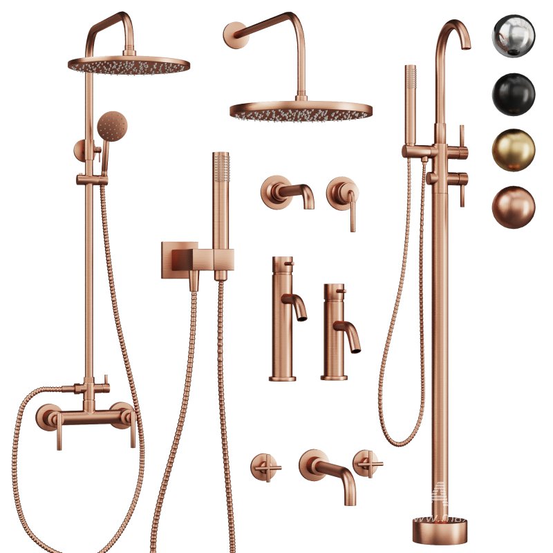 Bathroom faucet set3 - Image 1