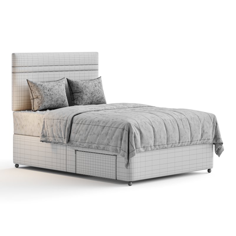 Sealy Auckland Firm Support Divan Bed Set - Image 8