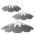 Modern Fabric Geometric Pendant Lights - Thumbnail 4