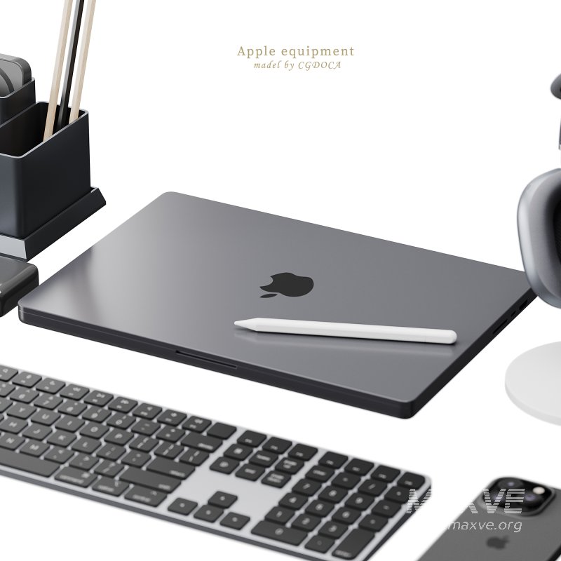 Set of Apple equipment 01 - Image 12