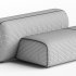Suiseki Sofa cod SUI06SX composition - Thumbnail 1